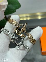 Fortok Hermes Farandole Bracelet Gold/Silver - 2