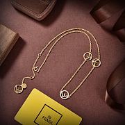 Fortok Fendi Logo Necklace - 3