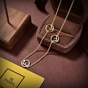 Fortok Fendi Logo Necklace - 4