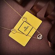 Fortok Fendi Logo Necklace - 2