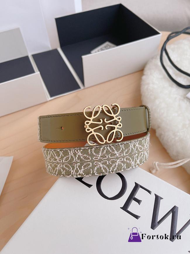 Fortok Loewe Belt in Green - 1