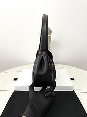 Fortok Celine Medium Polly Bag In Supple Calfskin Black 33x19x9cm - 5