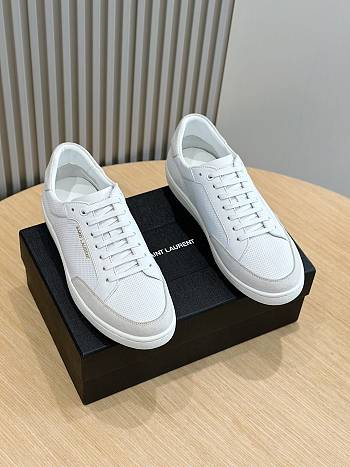 Fortok Saint Laurent Low Top Sneaker White