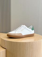 Fortok Saint Laurent Low Top Sneaker Optic White & Green - 4