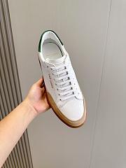 Fortok Saint Laurent Low Top Sneaker Optic White & Green - 2