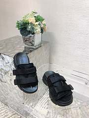 Fortok Dior D-Wander Sandals in Black - 4