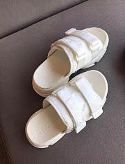 Fortok Dior D-Wander Sandals in White - 2