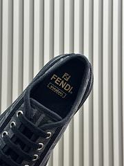 Fortok Fendi Domino Sneakers in Black - 4