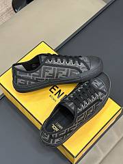 Fortok Fendi Domino Sneakers in Black - 2