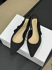 Fortok Dior J'adior Slingback Pump Pearls Black - 6
