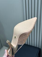 Fortok Dior J'adior Slingback Pump Pearls Pink - 5