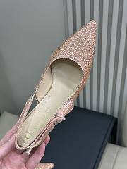 Fortok Dior J'adior Slingback Pump Pearls Pink - 2