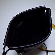 Fortok Fendi Pack Small Pouch Black Nappa Leather Bag 24x2x24cm - 3