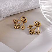 Fortok Dior Lucky Charm Earrings  - 5