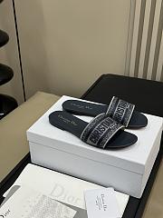 Fortok Dior Dway Slides in Dark Blue - 5