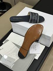 Fortok Dior Dway Slides in Dark Blue - 3