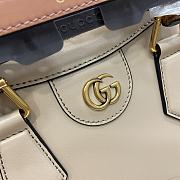 Fortok Gucci Diana Small Tote Bag in Beige 702721 27x24x11cm - 6