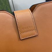 Fortok Gucci Mini Bucket Bag Light Brown 782908 18.5x20.5x12.5cm - 6