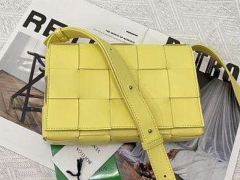 Fortok Bottega Veneta Cassette Bag Yellow 578004 23x15x6cm