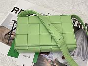 Fortok Bottega Veneta Cassette Bag Light Green 578004 23x15x6cm - 1
