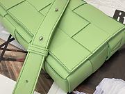 Fortok Bottega Veneta Cassette Bag Light Green 578004 23x15x6cm - 3