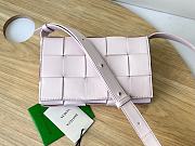 Fortok Bottega Veneta Cassette Bag Light Pink 578004 23x15x6cm - 1