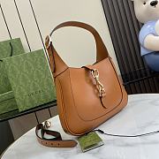 Fortok Gucci Jackie Shoulder Bag Brown 782849 27.5x19x4cm - 5