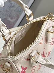 Fortok Louis Vuitton Nano Speedy Bag Gradient Strawberry Milk M81625 16x10x7.5cm - 6