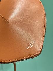 Fortok Alaia Coeur Love Bag in Tan 21x17x5cm - 3