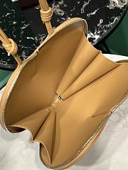 Fortok Alaia Coeur Love Bag in Beige 21x17x5cm - 3