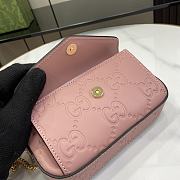 Fortok Gucci Super Mini Shoulder Bag in Pink 781554 18x11x4cm - 4