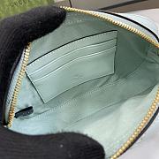 Fortok Gucci Super Mini Shoulder Bag in Blue 781554 18x11x4cm - 2