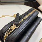 Fortok Gucci Super Mini Shoulder Bag in Black 781554 18x11x4cm - 4