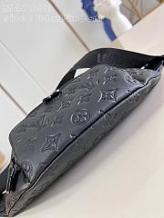 Fortok Louis Vuitton Rush Bumbag Black Monogram M47058 30x15x8cm - 4