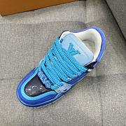 Fortok Louis Vuitton Trainer Maxi Sneaker Blue - 2