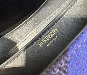 Fortok Burberry Rocking Horse Bag Purple 330170 26x9.5x20.5cm - 3