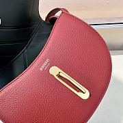 Fortok Burberry Rocking Horse Bag Red 166160 19×6×16cm - 2