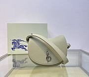 Fortok Burberry Rocking Horse Bag Beige 166160 19×6×16cm - 1