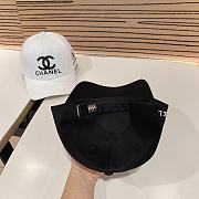 Fortok Chanel Baseball Cap Black/White - 2