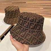 Fortok Fendi Brown Bucket Hat - 6