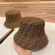 Fortok Fendi Brown Bucket Hat - 3