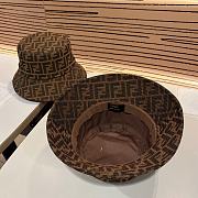 Fortok Fendi Brown Bucket Hat - 2