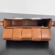 Fortok Bottega Veneta Cassette Bag Brown 708768 23x15x5cm - 4