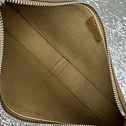 Fortok The Row Brown Smooth Leather Half Moon Shoulder Bag 20x6cm  - 4