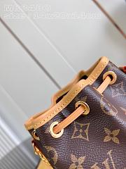 Fortok Louis Vuitton Canoé Monogram Canvas Bag Brown & Yellow M83480 14x20x14cm - 2