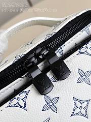 Fortok Louis Vuitton Rush Bumbag White/Navy Blue M25227 30x15x8cm  - 2