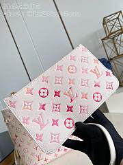Fortok Louis Vuitton Neverfull MM Bag Sunrise Aquarelle M47080 31x28x14cm - 5