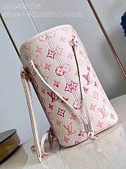 Fortok Louis Vuitton Neverfull MM Bag Sunrise Aquarelle M47080 31x28x14cm - 4