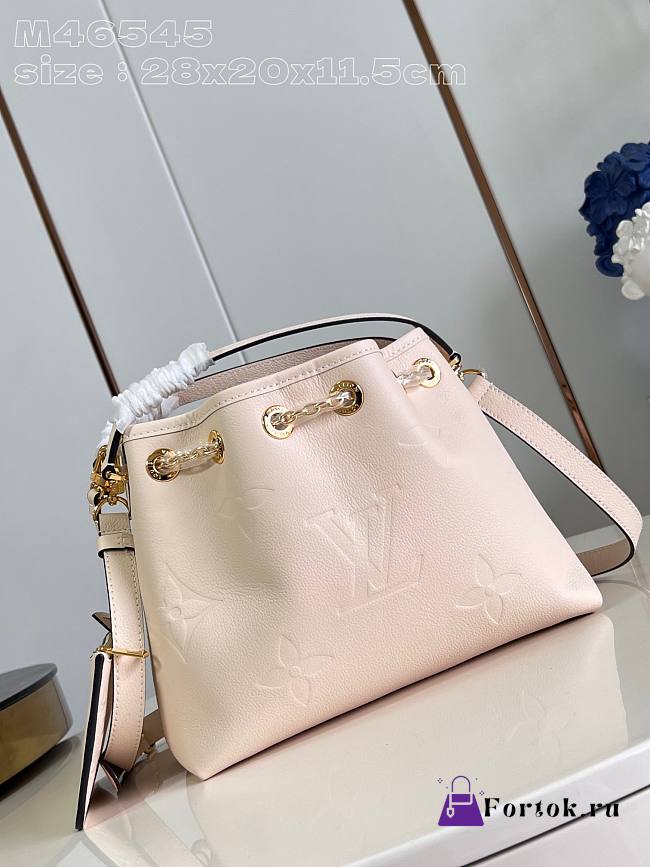 Fortok Louis Vuitton Summer Bundle Bag Cream M25452 28x20x11.5cm - 1
