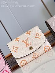 Fortok Louis Vuitton Victorine Wallet Beige & Orange M60688 12x9x2.5cm - 1